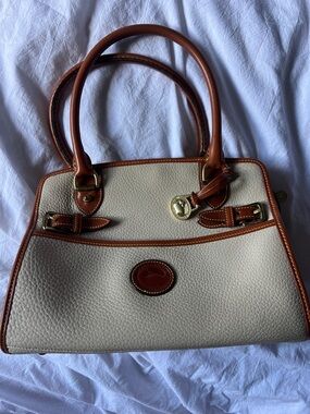 Vintage Dooney and Bourke tan and brown
